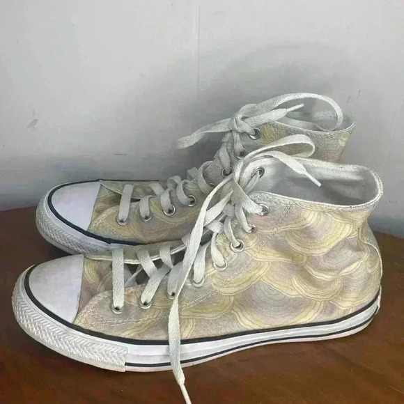 Converse All Star Colorful Hi Top Sneakers Men's Size 8 Womens Size 10 - Picture 3 of 9